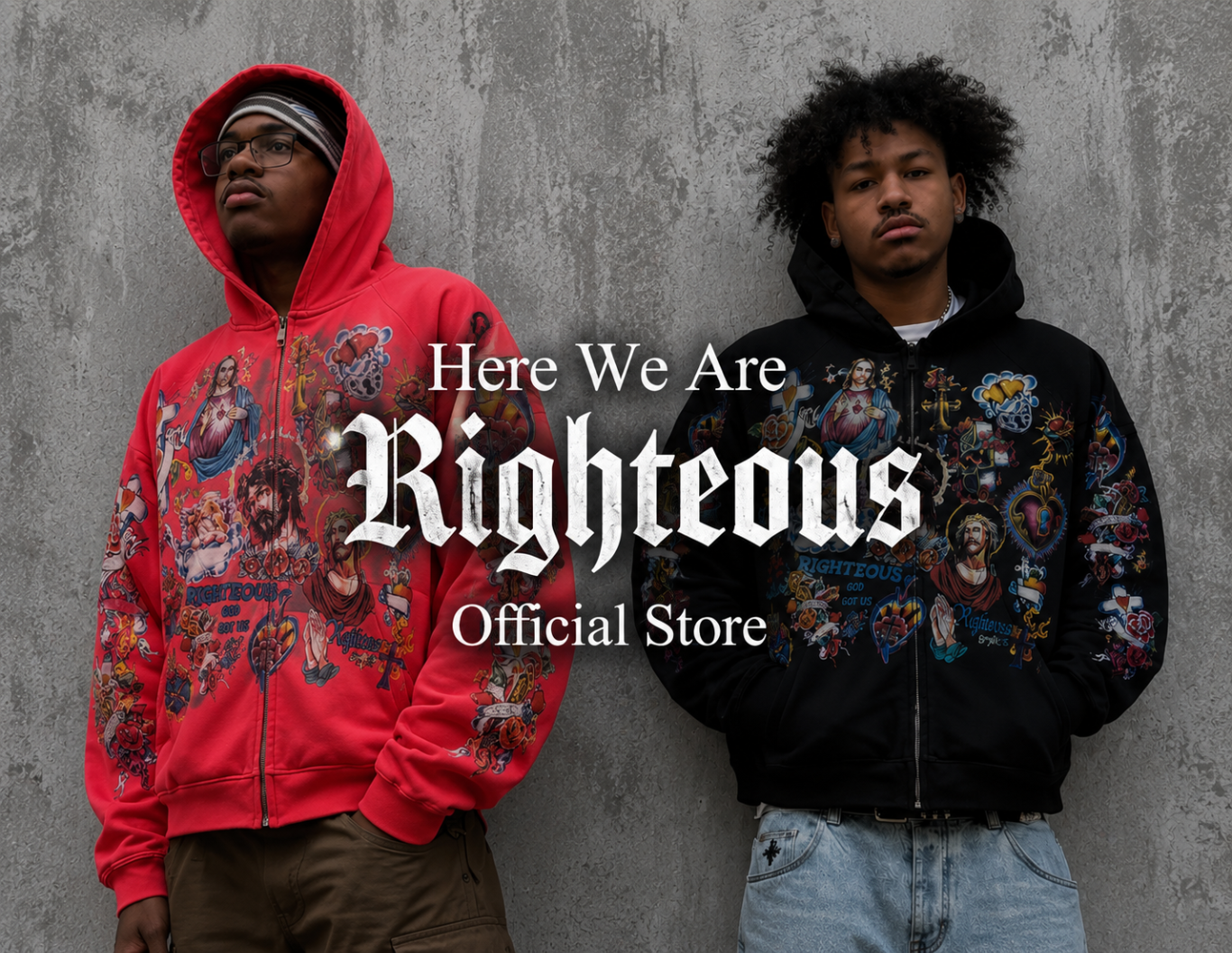 We Are Righteous Banner